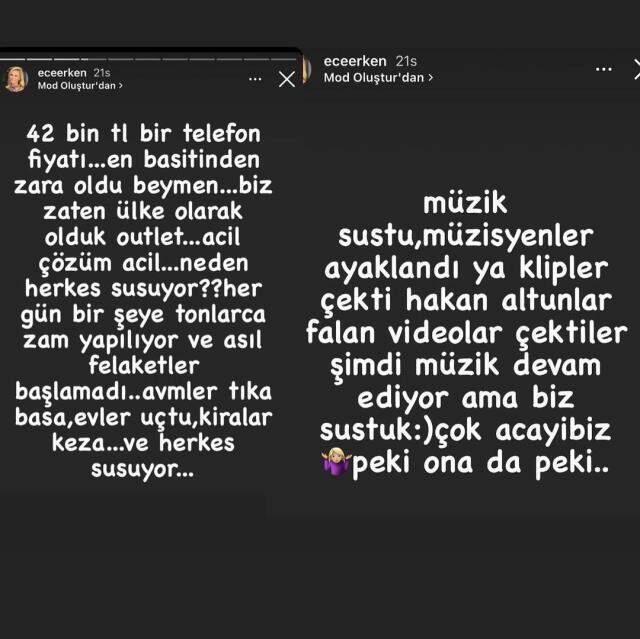 Cumhurbaşkanı'na seslenen Ece Erken, artan dövize isyan etti: Her şeye zam geliyor, acil çözüm