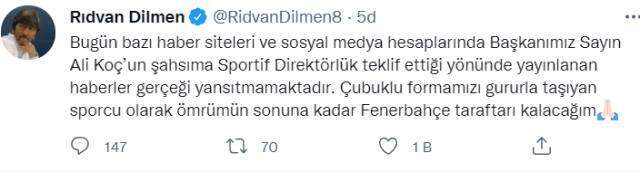 Rıdvan Dilmen, Fenerbahçe'de görev alacak mı? Pereira'nın ayrılmasıyla bu soruya cevap verdi Rıdvan Dilmen, Fenerbahçe'de görev alacak mı? Pereira'nın ayrılmasıyla bu soruya cevap verdi