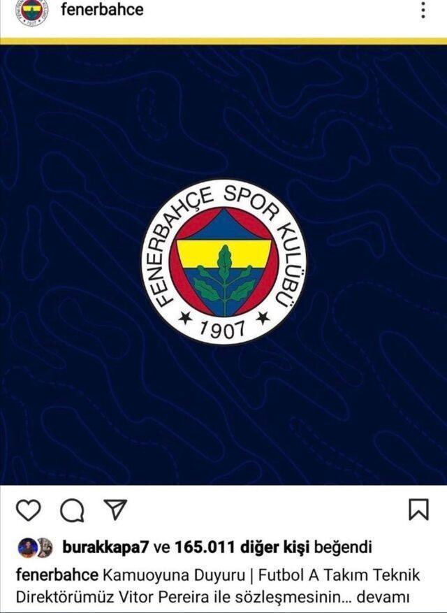 Fenerbahçeli futbolcular kurtlarını döküyor! Pereira'nın gidişiyle bayram ettiler