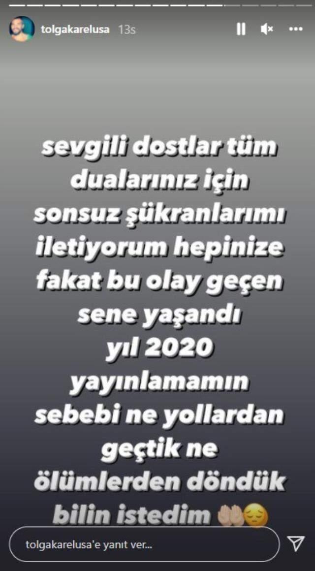 Görüntüleri bir yıl sonra paylaştı! Tolga Karel'in 'İlk göz ağrım' dediği milyonluk tırı saniyeler içinde küle döndü