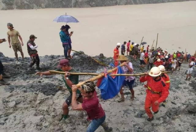 Myanmar'da yeşim madeninde toprak kayması: 80'den fazla kişi kayıp