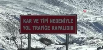 Palandöken geçidinde nefes kesen kar mücadelesi