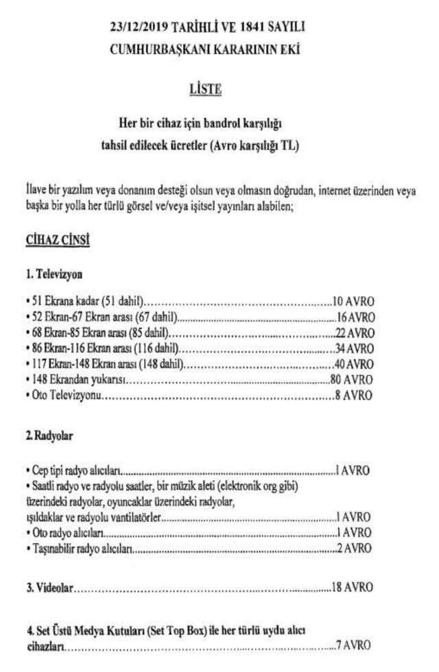 Yurt dışından getirilen telefonlar için bantrol ücreti belirlendi