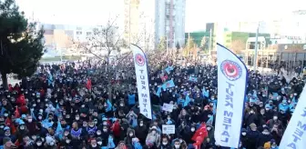 Arçelik işçilerinin de katıldığı eylemde metalciler MESS'in teklifini protesto etti