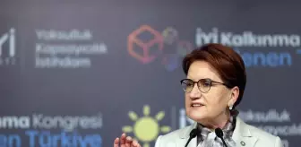 İYİ Parti Genel Başkanı Meral Akşener 'İYİ Kalkınma Kongresi'nde konuştu