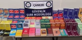 Çankırı'da 414 bandrolsüz kitap ele geçirildi