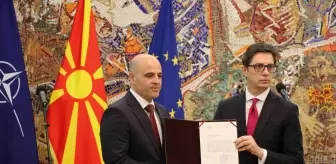 Kuzey Makedonya'da SDSM Genel Başkanı Kovaçevski hükümeti kurmakla görevlendirildi