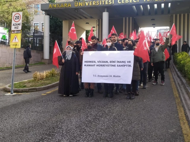 Ankara Üniversitesi'nde başörtüsü krizi! Öğretim görevlisinin sorduğu soru tepkilere neden oldu
