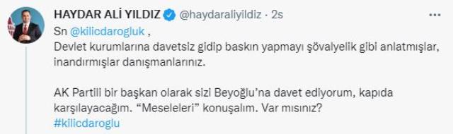 Ak Partili başkandan Kemal Kılıçdaroğlu'na çağrı: Kapıda karşılayacağım