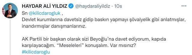 AK Partili Belediye Başkanı'ndan Kılıçdaroğlu'na davet: Sizi kapıda karşılayacağım