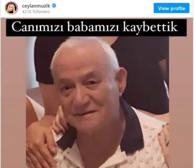 Arabesk sanatçısı Ceylan'ın acı günü! Yeni yıla bir kala babasını kaybetti!