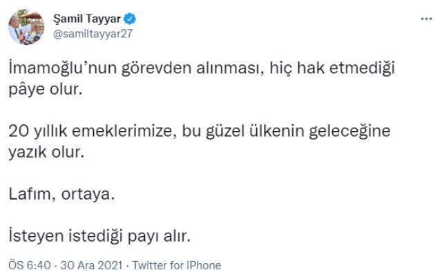 Bahçeli'nin 'İmamoğlu suçluysa görevinden alınmalı' çıkışına AK Parti cephesinden itiraz var Bahçeli'nin 'İmamoğlu suçluysa görevinden alınmalı' çıkışına AK Parti cephesinden itiraz var