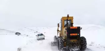 Gümüşhane'de 62 köy yolu kardan ulaşıma kapandı