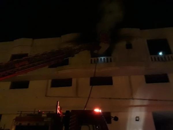 Mardin'de gaz sıkışması patlamaya neden oldu, çıkan yangın güçlükle söndürüldü