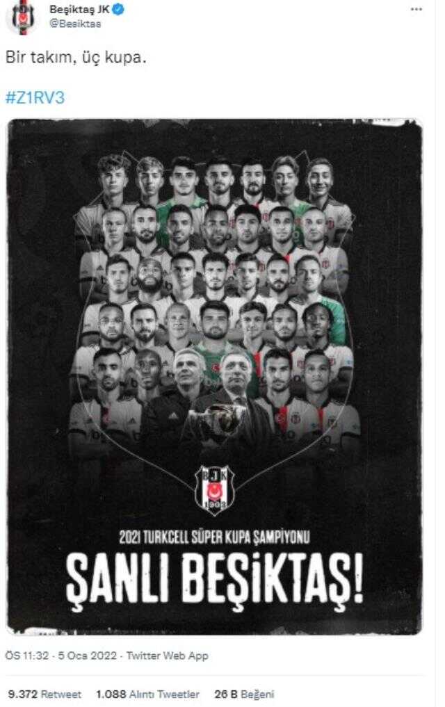 Kupa canavarı Beşiktaş! Penaltılara giden finalde Antalyaspor'u mağlup eden Kara Kartal, Süper Kupa'yı 9. kez müzesine götürdü Kupa canavarı Beşiktaş! Penaltılara giden finalde Antalyaspor'u mağlup eden Kara Kartal, Süper Kupa'yı 9. kez müzesine götürdü