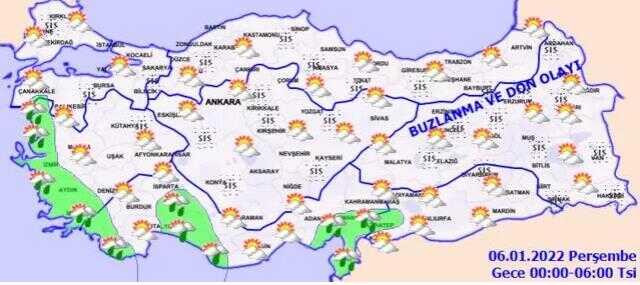 Son Dakika! Meteorolojiden uyardı: Sarı kodlu uyarı 5 Ocak 2022 hava durumu