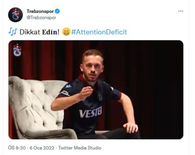 Trabzonspor esprili Edin Visca paylaşımı yaptı, Cem Yılmaz'da jet yanıt geldi