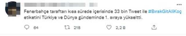 Tarihte eşi benzeri görülmemiş çağrı! Ali Koç, Türkiye ve dünya gündeminde zirvede