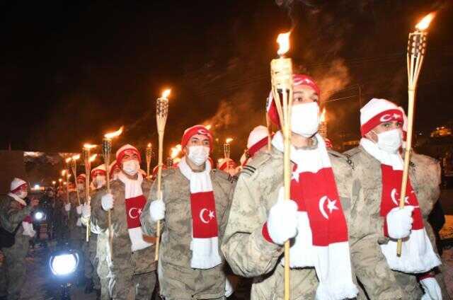 TSK'dan Sarıkamış şehitleri için tüyleri diken diken eden paylaşım