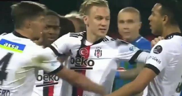 Beşiktaş'ta Marcao-Kerem vakası! İki takım arkadaşı birbirine girdi