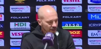 Göztepe-Antalyaspor maçının ardından - Göztepe Teknik Direktörü Nestor El Maestro