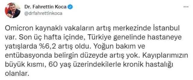 Son Dakika: Türkiye'de 9 Ocak günü koronavirüs nedeniyle 173 kişi vefat etti, 61 bin 727 yeni vaka tespit edildi