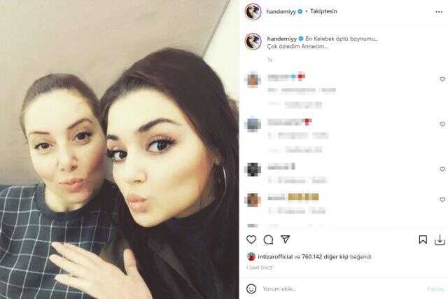 Hande Erçel'den annesinin ölüm yıldönümünde duygusal paylaşım: Çok özledim annecim