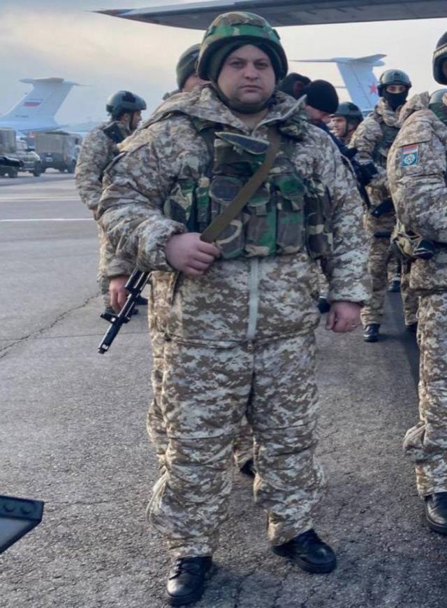 Ermenistan'ın Kazakistan'a gönderdiği asker sosyal medyada dalga konusu oldu