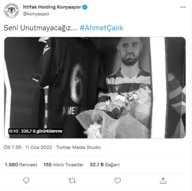 Hiç kimse atlatamıyor! Konyaspor'un Ahmet Çalık videosunu paylaşmayan kalmadı