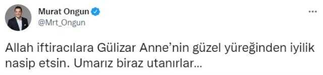İmamoğlu'yla konuşurken yakasında mikrofon olduğu iddiasına Gülizar Anne'den yanıt: Sevmek suç mu?