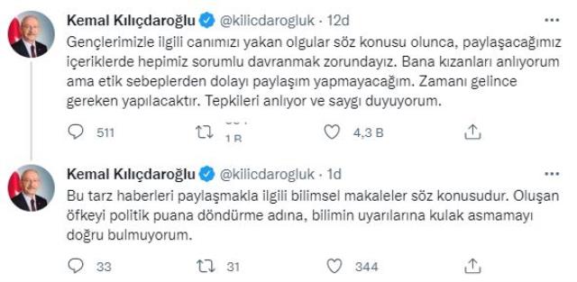 Kılıçdaroğlu, Enes Kara ile ilgili neden paylaşım yapmadığını açıkladı