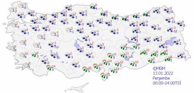 Meteoroloji'den İstanbul'a kar yağışı uyarısı! 2 gün boyunca etkili olacak