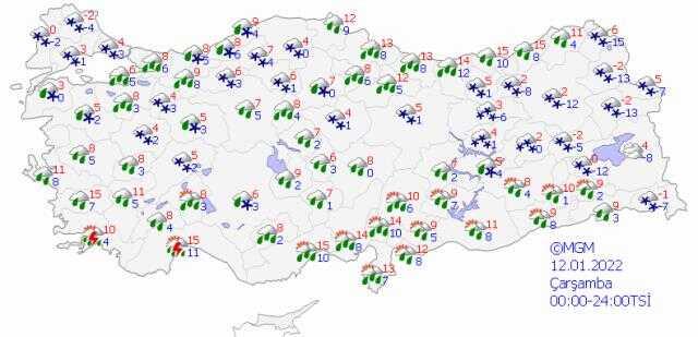 Meteoroloji'den İstanbul'a kar yağışı uyarısı! 2 gün boyunca etkili olacak