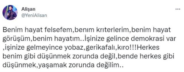 Buse Varol'dan Alişan'ın 'Buse'yi öpüşme sahnesi olmadığı için seçtim' sözlerine destek