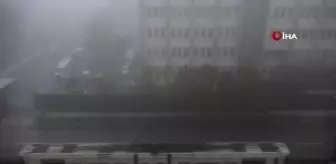 Gaziantep'te yoğun sis etkisini sürdürmeye devam ediyor