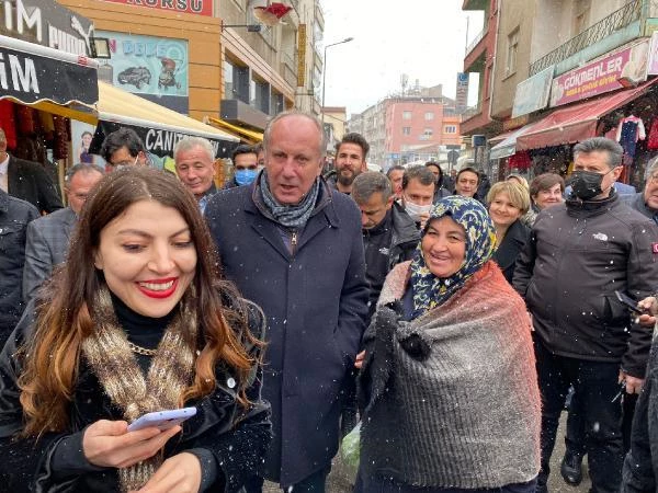 HDP ile ittifak konusuna sessiz kalan İnce'den teröristle fotoğrafları çıkan Semra Güzel'e tepki