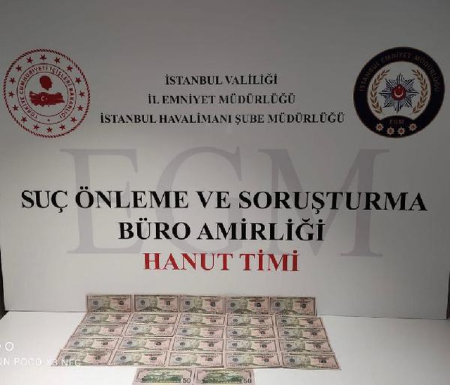 Sahte dolarla Almanya'ya gitmek isteyen şahıs, İstanbul Havalimanı'na kadar gidebildi Sahte dolarla Almanya'ya gitmek isteyen şahıs, İstanbul Havalimanı'na kadar gidebildi