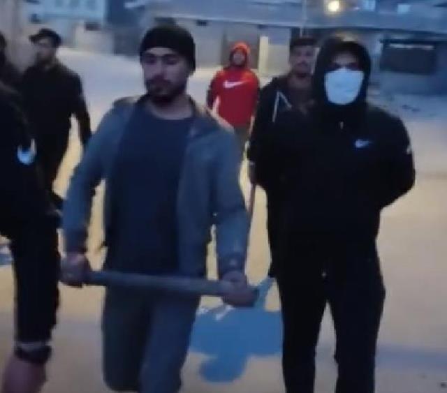 Görüntüler infial yaratmıştı! Kendilerini '515 Haşimi' olarak tanıtan 19 Suriyeli sınır dışı edildi