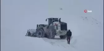 Kayak merkezi yolu ulaşıma açıldı