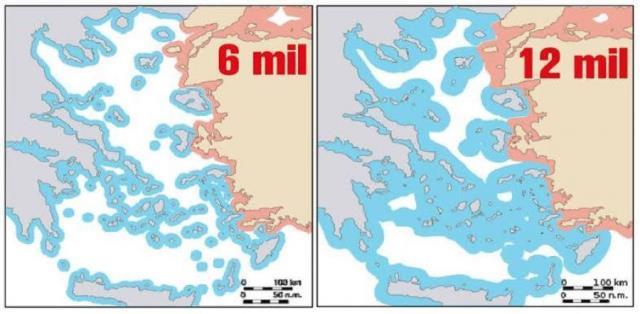 Yunanistan'ın kara sularını 12 mile çıkarma tezinden vazgeçtiği iddialarına yanıt: