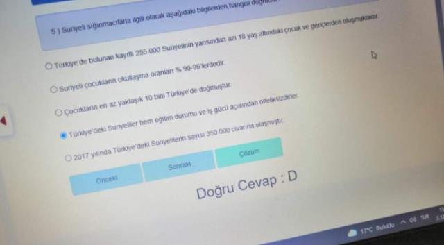 Açıköğretim sınavında ayrımcılık! Suriyeliler niteliksiz gösterildi