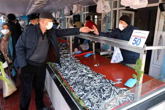 Balıkçılar fırtına nedeniyle denize açılamadı, hamsinin fiyatı 50 liraya kadar çıktı