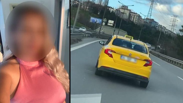 TEM'de taksici tacizi! Yarım saat boyunca aracın önünü kesti, genç kadın camı açıp yardım istedi