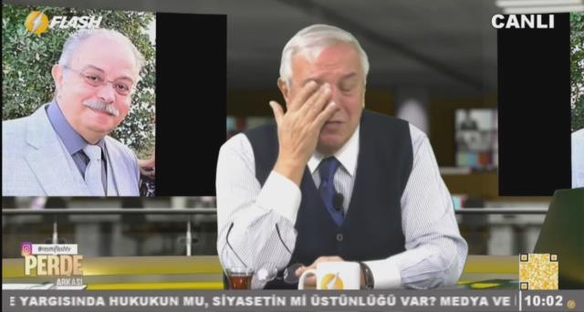 30 yıllık arkadaşı ve patronu Ömer Göktuğ'un haberini sunan Orhan Uğurluoğlu, gözyaşlarına boğuldu