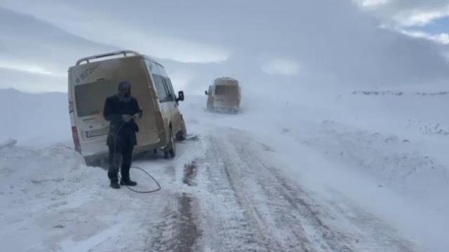 Doğurmak üzere olan hamile kadının imdadına AFAD yetişti!