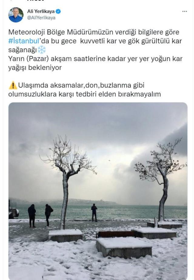 Meteoroloji 23 Ocak tarihli raporunu yayımladı! Kar yağışıyla beyaza bürünen İstanbul ve Ankara için art arda uyarılar geldi