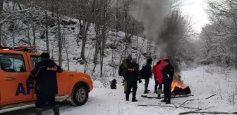 Ormanda kaybolan 4 kişi, 10 saat sonra bulundu