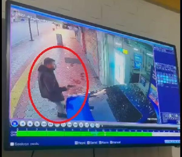 Otomobiliyle çarpıp tabancayla öldürmüştü; o anlar kamerada