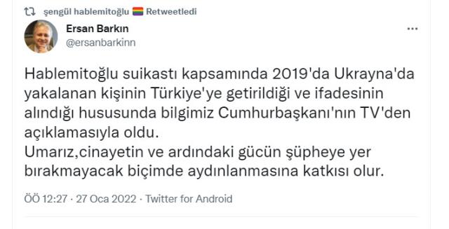 Erdoğan, 'suikastın faili yakalandı' demişti! Hablemitoğlu ailesi: Haberimiz yok!