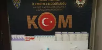 Hatay'da faturasız ilaca 2 gözaltı